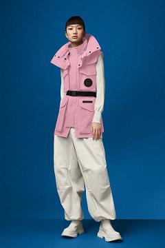 Chamarras Canada Goose Mujer México - Chaka Chalecos Rosas Claro LT1824597